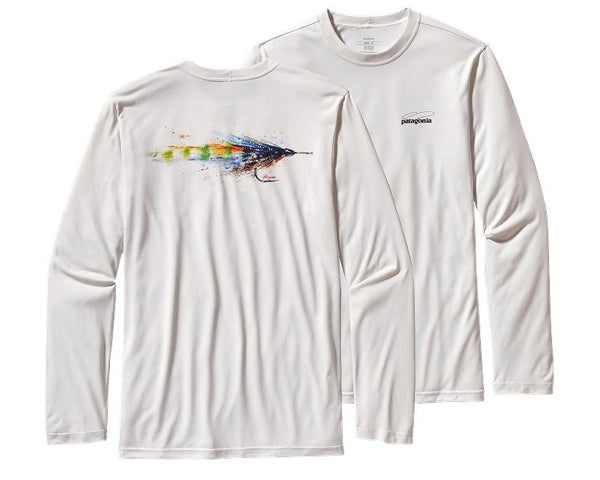 Patagonia Clothing Patagonia Long Sleeve T Shirt White Patagonia