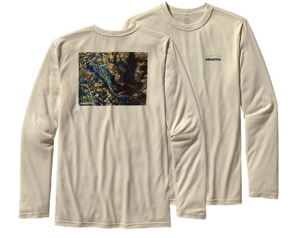 Patagonia men's graphic tech fish tee new arrivals