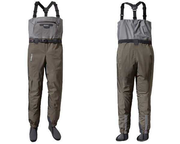 Two pairs of vintage fishing waders by Le Chameau and Ocean Two pairs of vintage fishing waders by Le Chameau and Ocean