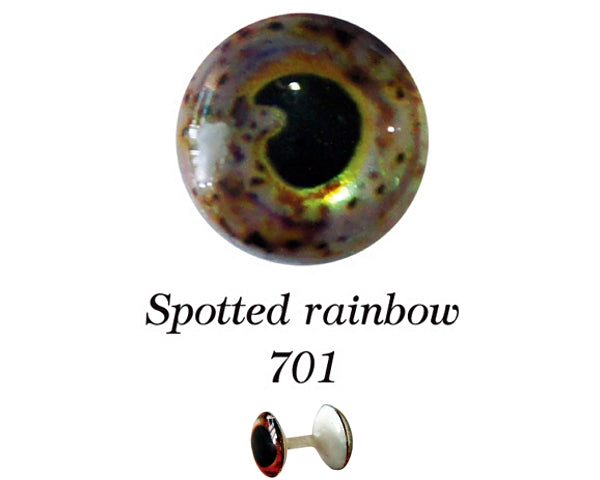 Weightless Dumbbell Eyes - Spotted Rainbow