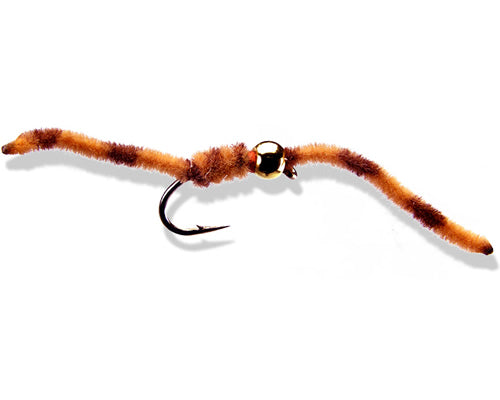 Tiger Worm - Salmon
#8-10