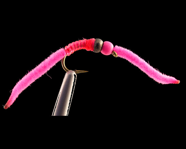 Jake’s DB Rib Worm - Hot Pink - #08 - 12