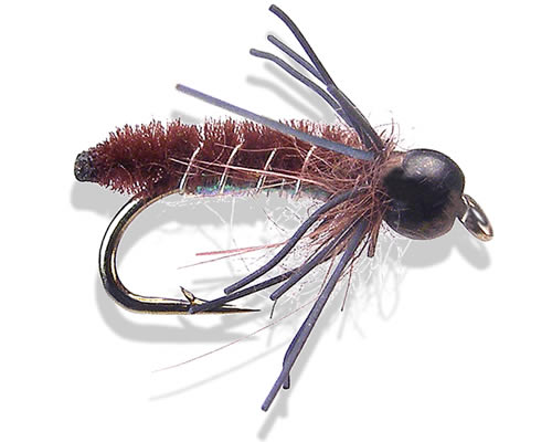 BH Rub-a-Dub Caddis Pupa - Brown
#14