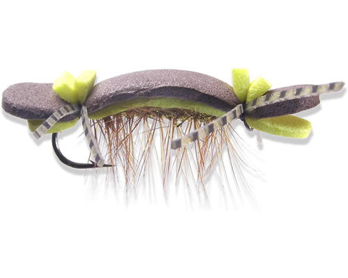MFC Chernobyl Ant Brown/Yellow #8 – Dream Drift Flies