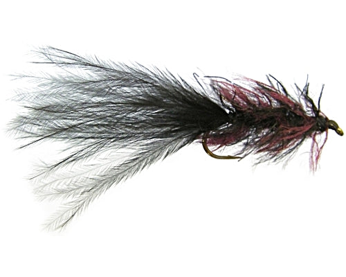 Thurman's Swimming Leech - Burgundy-Black
#08-10