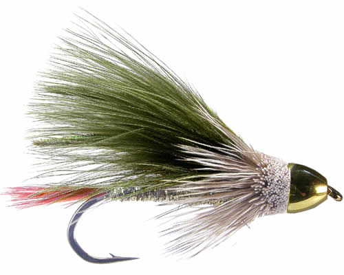 Conehead Marabou Muddler - Olive