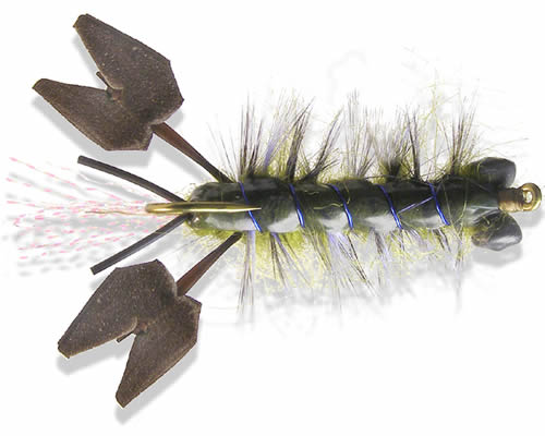 Ritt Fighting Crawfish - Olive / Blue