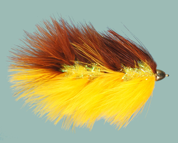 Galloup's Barely Legal (Cone Head) - Brown/Yellow