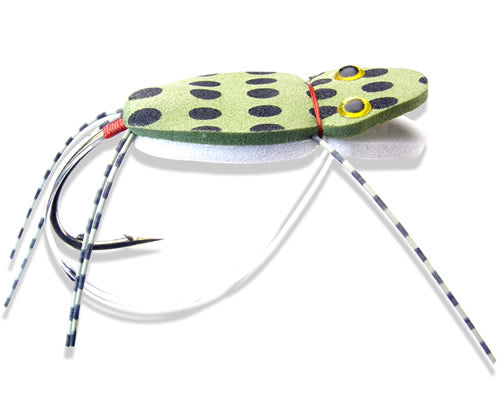 Kermit the Foam Frog - Olive-White
#2 and 6