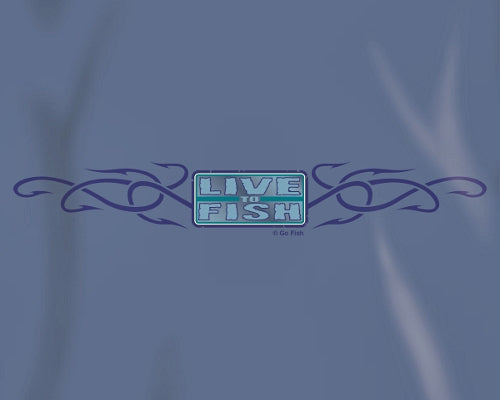 Live to Fish - Blue Jean