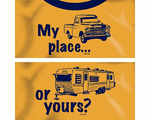 My Place/Tuck - Gold/Navy