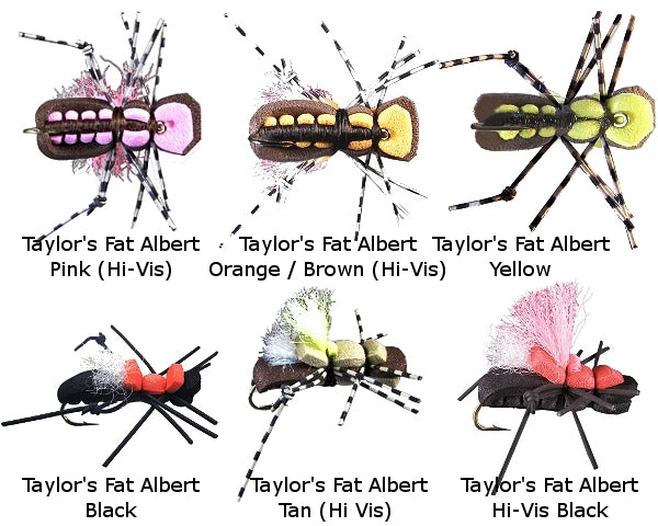 Taylor's Fat Albert Fly Assortment - 6 Piece