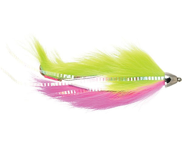 Dolly Llama Chartreuse/Pink