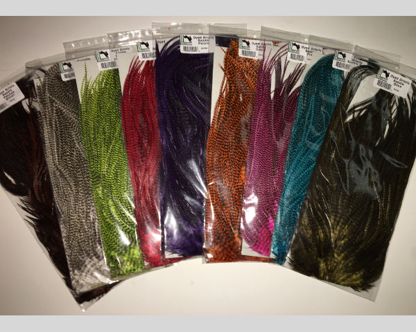 Hareline Dyed Grizzly Saddle