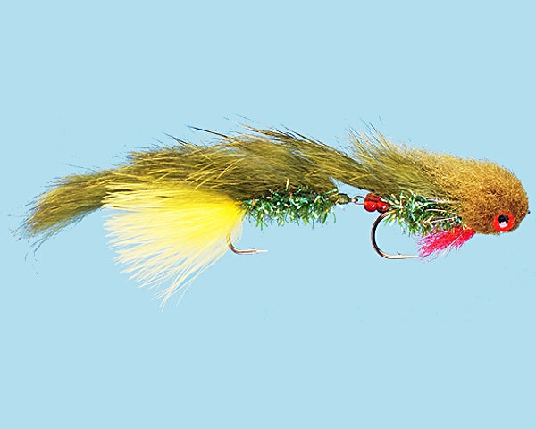 Galloup's Articulated Butt Monkey - Olive