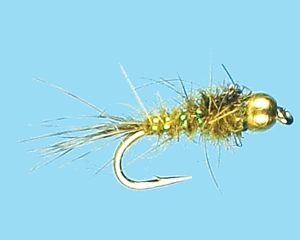 Galloup's BH Peacock Hare's Ear - Olive