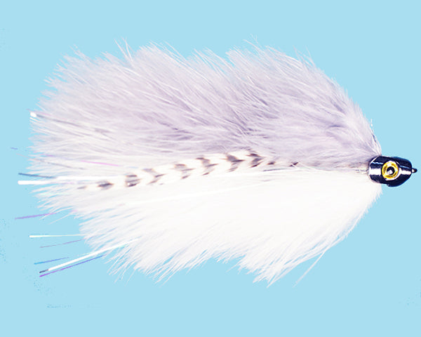 Galloup's Barely Legal (Fish Skull) - Grey/White