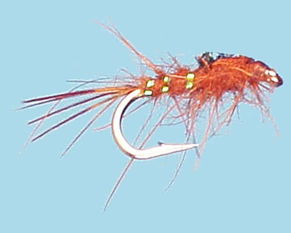Galloup's Peacock Hare's Ear - Rusty Brown
