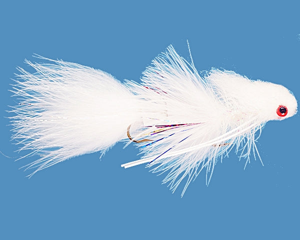 Galloup's Wooly Tips Up - White