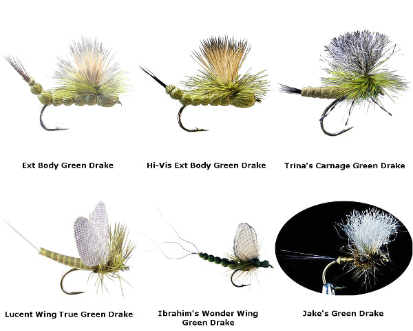 Green Drake - Dry Fly Kit