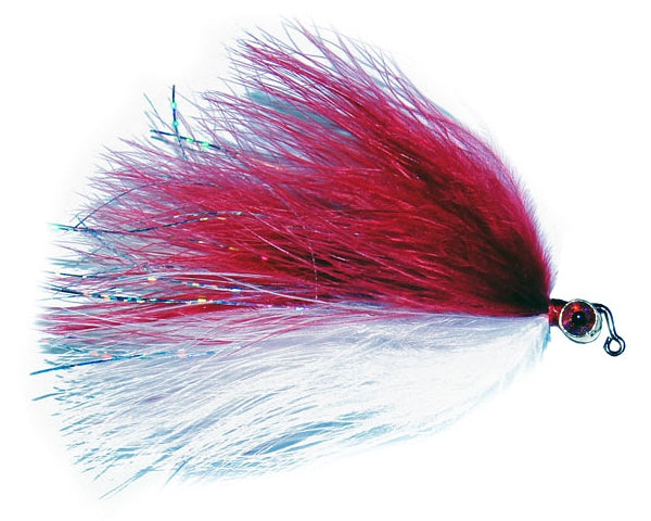 Jake's Pike Jig - Red/White - 2/0