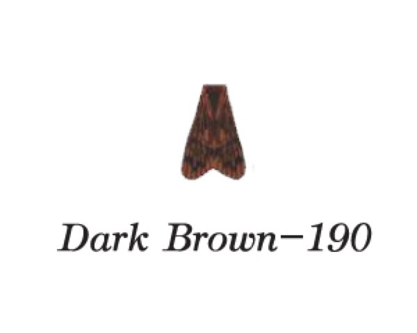 Lazer Wing - Caddis - Dark Brown (6 pairs)