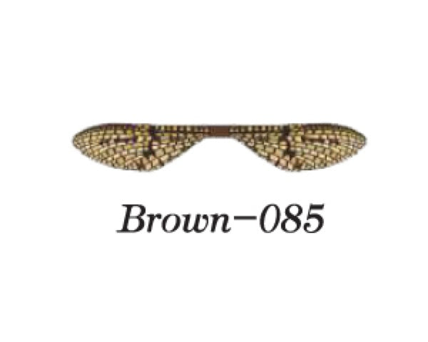 Lazer Wing - Mayfly - Brown (6 pairs)