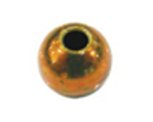 Lucent Beads - Tungsten - Round - Burnt Orange. Sizes 1.5mm-4.7mm