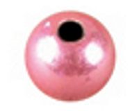 Lucent Beads - Tungsten - Round - Pink. Sizes 1.5mm-4.7mm