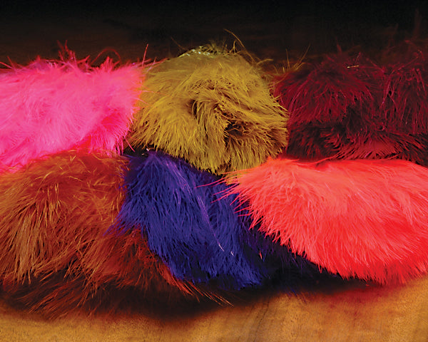 Marabou Strung Blood Quills