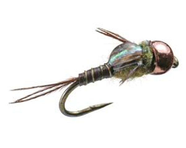 Micro Mayfly Nymph - Copper Bead - #14 - 18 – Dream Drift Flies
