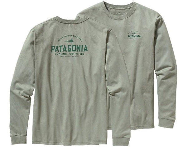 Patagonia Men's L/S Dry Fly Verdigris