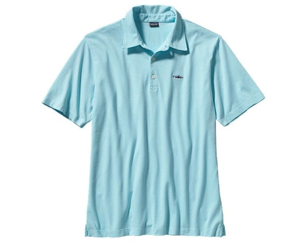 Patagonia Men's Polo-Trout Fitz Roy Clear Pool