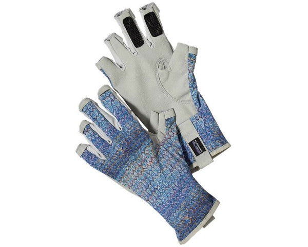 Patagonia Technical Sun Gloves - Tarpon Face Alaska Blue