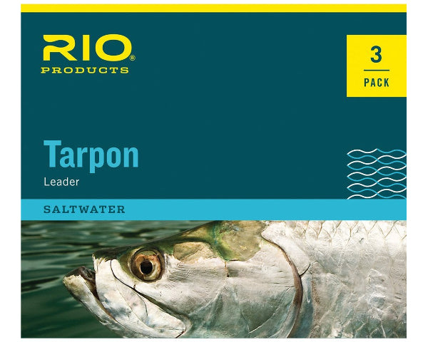 RIO Tarpon Leader 6fT Hard Mono Shock Tippet - 3 Pack