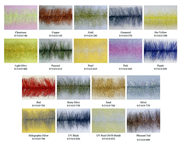Sparkle Minnow Body Brush