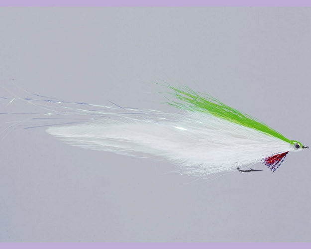 Lefty's Chart/White Big-Fish Deceiver - Size 3/0